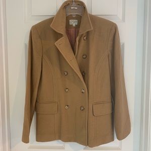 Anne Taylor Loft Tan Peacoat size 6P